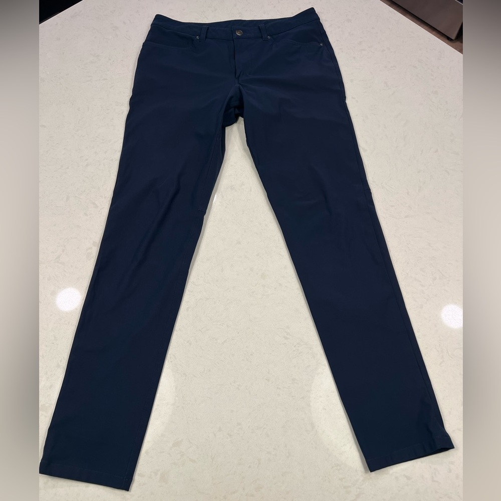 ABC slim pant 31 waist 30 length true navy